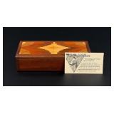 Douglas Stowe Wood Trinket Jewelry Box