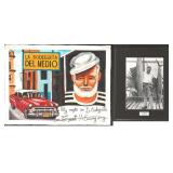 Ernest Hemingway La Bodeguita del Medio Painting
