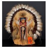John Many Goats Geronimo Vanished Warriors Bust