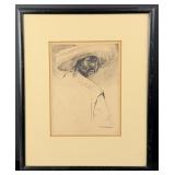 Paul Ashbrook Drypoint Etching