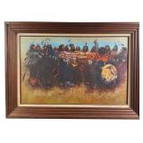 Paul Pletka Ghost Dance at Wounded Knee Print