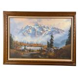 Robert Walton Glacier Lake Painting