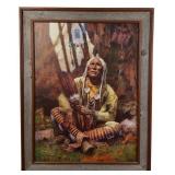 Howard Terpning Holy Man of the Blackfoot
