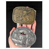 Montana Belt Buckles