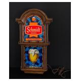 Schmidt Lighted Bar Beer Sign