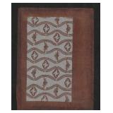 Antique Japanese Ise Katagami Kimono Stencil