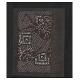 Antique Japanese Ise Katagami Kimono Stencil