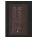 Antique Japanese Ise Katagami Kimono Stencil