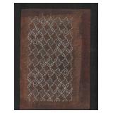 Antique Japanese Ise Katagami Kimono Stencil