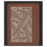 Antique Japanese Ise Katagami Kimono Stencil