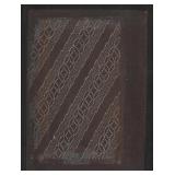 Antique Japanese Ise Katagami Kimono Stencil