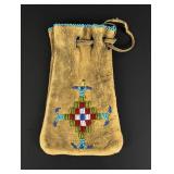 Native American Indian Beaded Bag