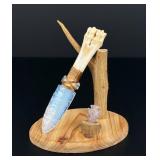 Bo Earls Handmade Horn Handle Knife