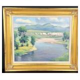 Jeff Walker Summer on the Missouri Painting