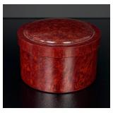 Art Deco Red Bakelite Box