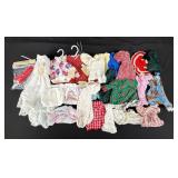 Collection of Vintage Doll Clothing