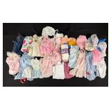 Collection of Vintage Doll Clothing