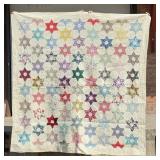 1930s Six Pointed Star Quilt