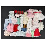 Collection of Vintage Doll Clothing