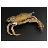 Tiffany Studios Bronze Crab Inkwell