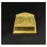 Art Nouveau Bronze Stamp Box
