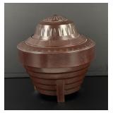 Art Deco Bakelite Bakemat Tobacco Jar Humidor