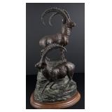 Mario Zamora Nubian Ibex Bronze