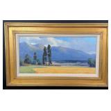 Jeff Walker Flathead Fields Painting