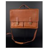 Coach Prescott British Tan Leather Briefcase