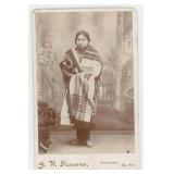 G.W. Parsons Osage Oklahoma Territory Indian Photo