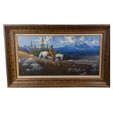 Floyd Drown The Frontiersman Painting