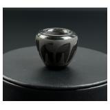 Sara Tapia Santa Clara Pueblo Miniature Jar