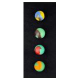 Set of Vitro Swirl Marbles