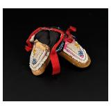Iroquois Native American Indian Child Moccasins