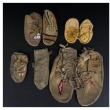 Native American Indian Beaded Moccasins