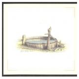 Russell Chatham Old Stock Tank Lithograph