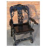 Folk Art Adirondacks Root Chair