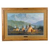 Howard Terpning Crow Camp Print