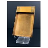 Silvercrest Bronze 9-133 Ink Blotter Pad Holder