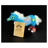 Chandler Begaye Navajo Folk Art Wood Carving Horse