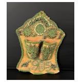 Iroquois American Indian Beaded Whimsy Wall Pocket