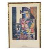 1980 Pablo Picasso Femme assise devant sa fenetre