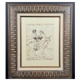 William Roderick James 7 Seconds Drawing