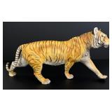Franklin Mint Porcelain Tiger on the Prowl