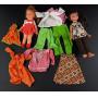 Ideal Toy Corp Growing Hair Family Dolls