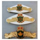 Canadian Forces Lot 3 RCN Submarine Trade Badges