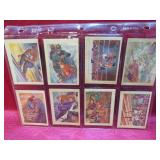 1958 Adventure Gum Lot 8 Trading Cards Vintage