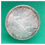 1966 SILVER Canada $1 One Dollar Coin