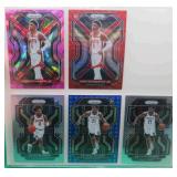 5x 2021-22 Panini Prizm 5x RC's 4x PRIZM Parallels