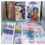 7x Assorted Magazines Raptors Programs Indy 500 +